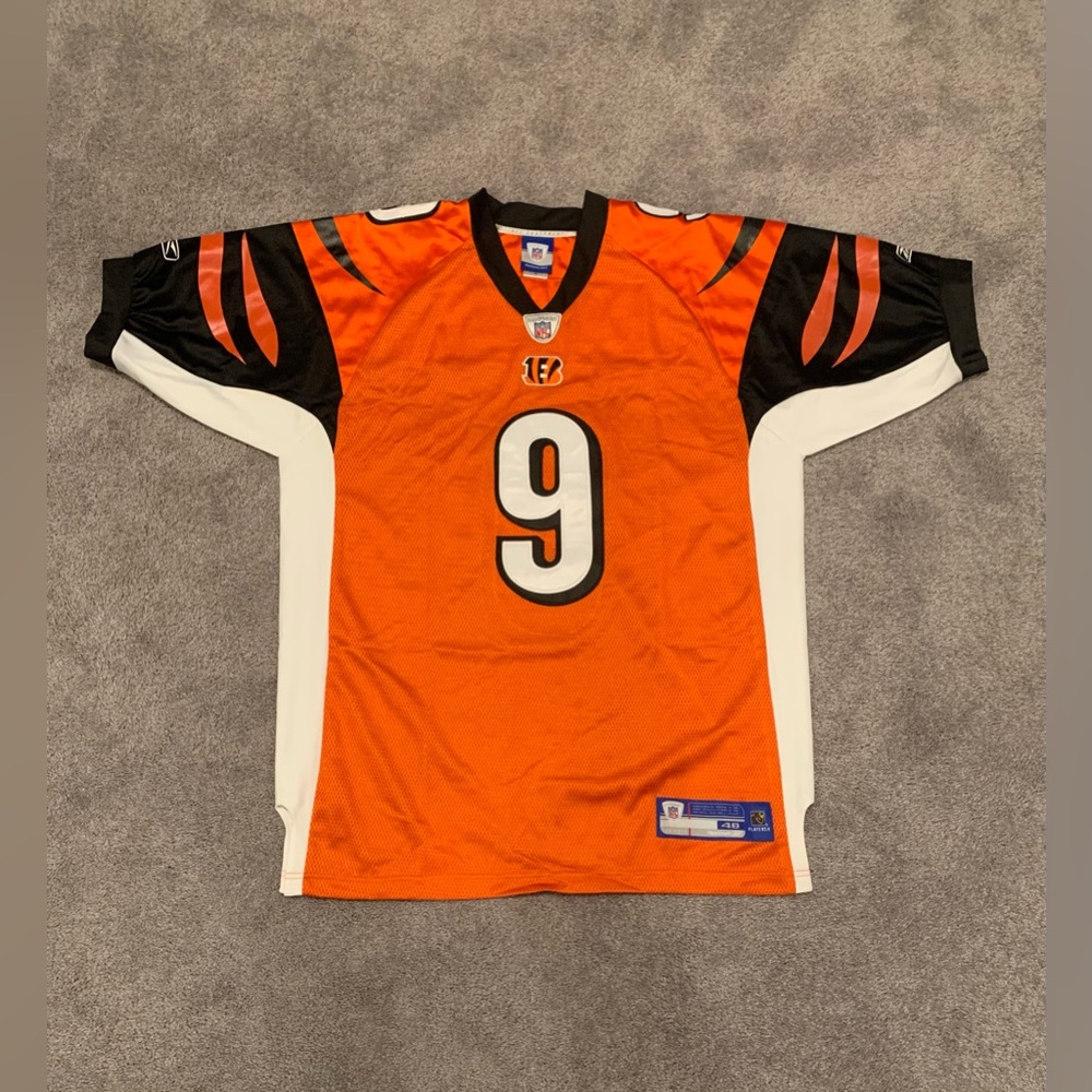 Authentic Cincinnati Bengals Carson Palmer Home Jersey (Reebok)
